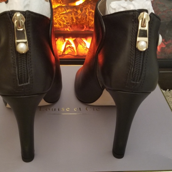 Louise et Cie ILLISA  LO-ILLISA (Louise et Cie) Black Aspen Calf 9M New in Box - Picture 4 of 12
